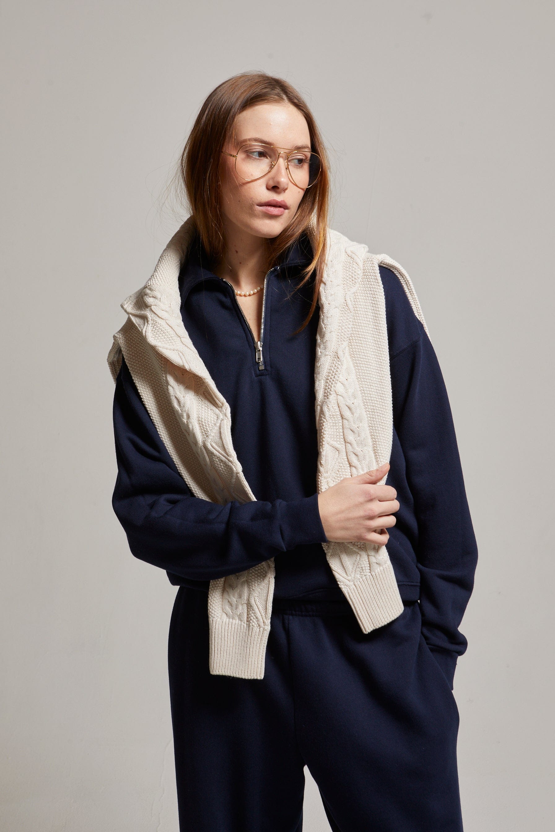 Cody Lux Supima 1/4 Zip - My American Goods