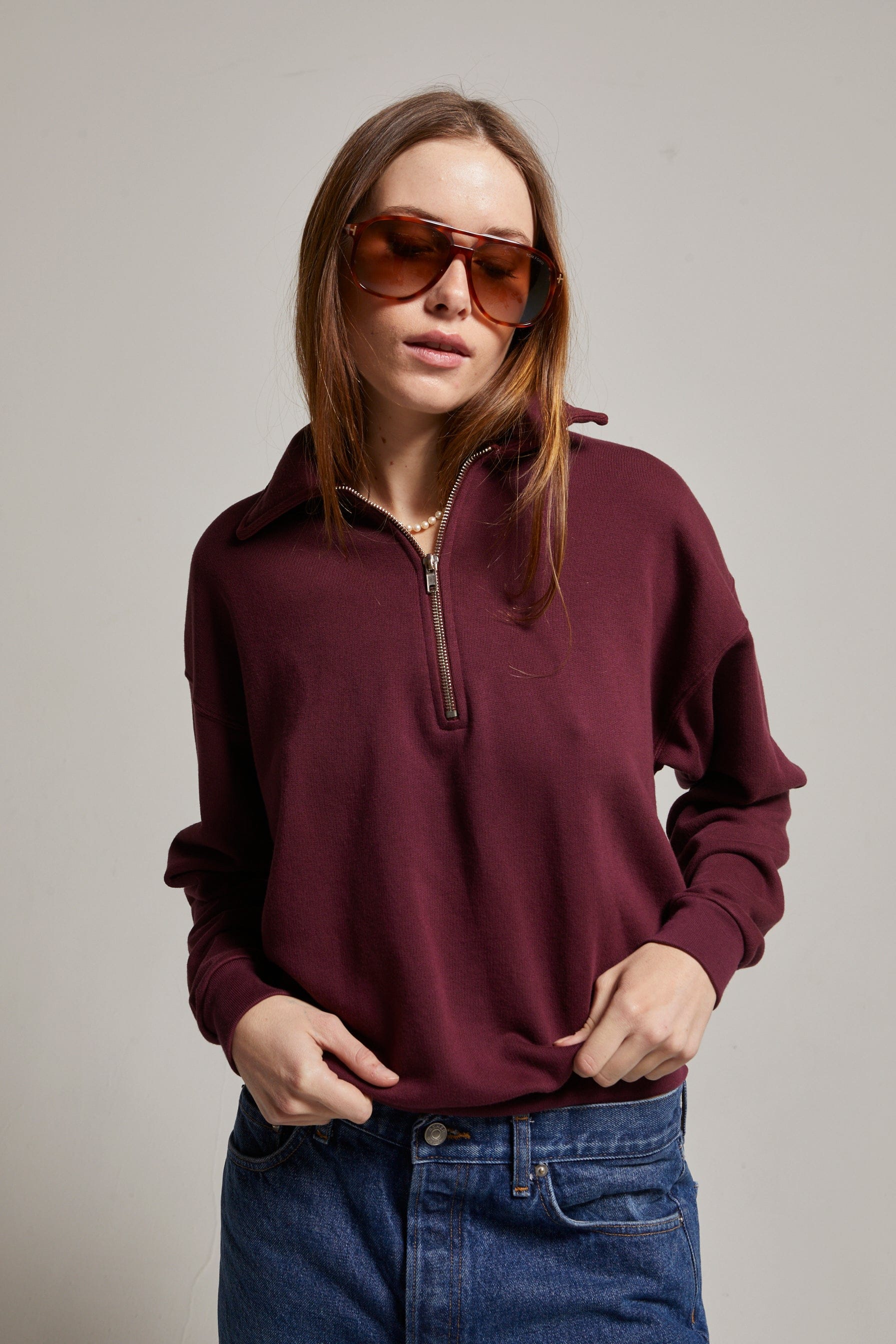 Cody Lux Supima 1/4 Zip - My American Goods