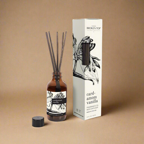 Cardamom Vanilla Reed Diffuser - My American Goods