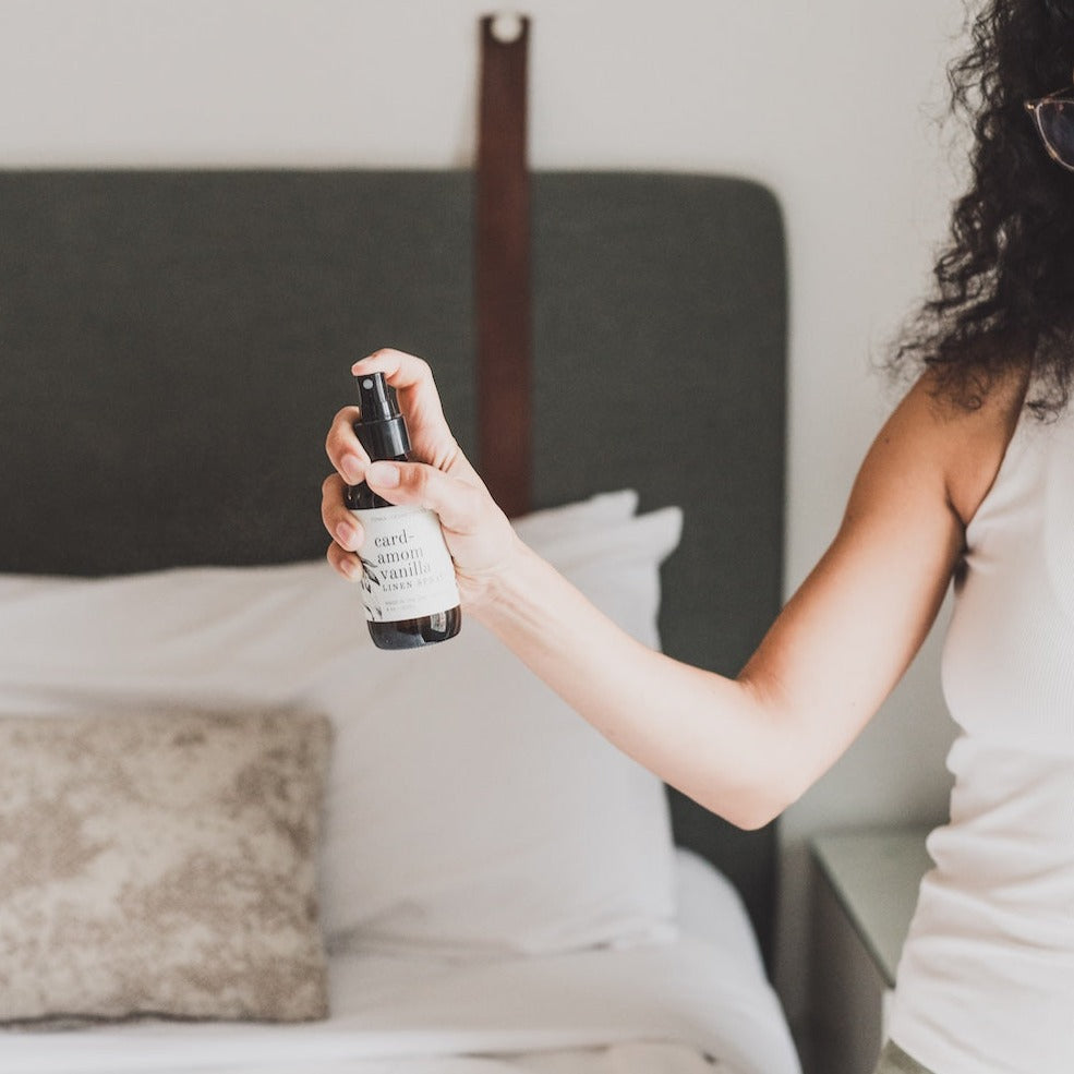 Cardamom Vanilla Linen Spray - My American Goods