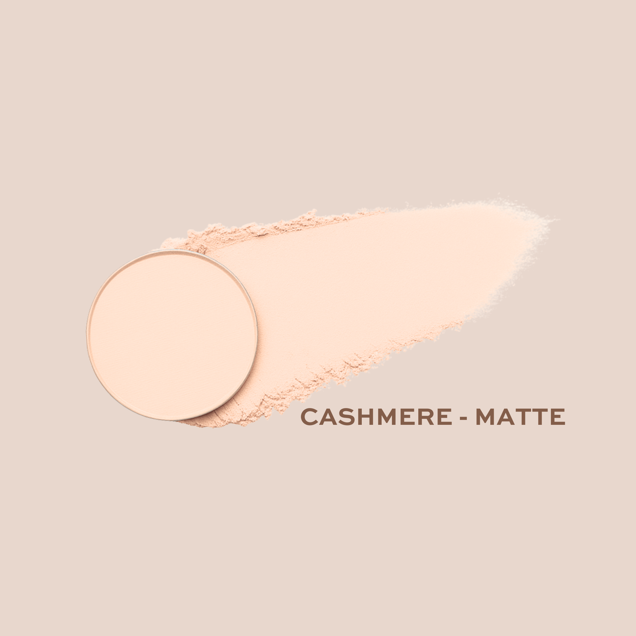 Taylor Made Organics eyeshadow cashmere Mineral Eyeshadow Single | talc-free