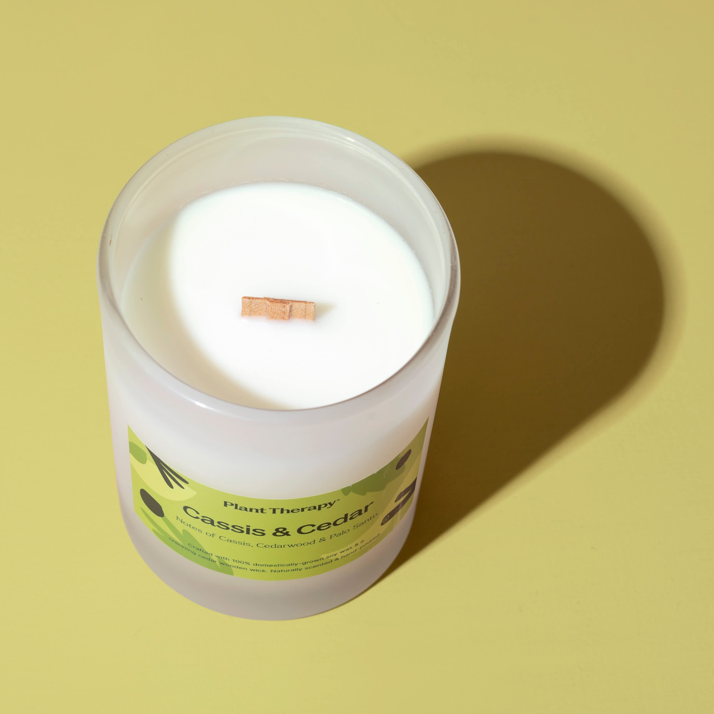 Cassis & Cedar Naturally Scented Candle - My American Goods