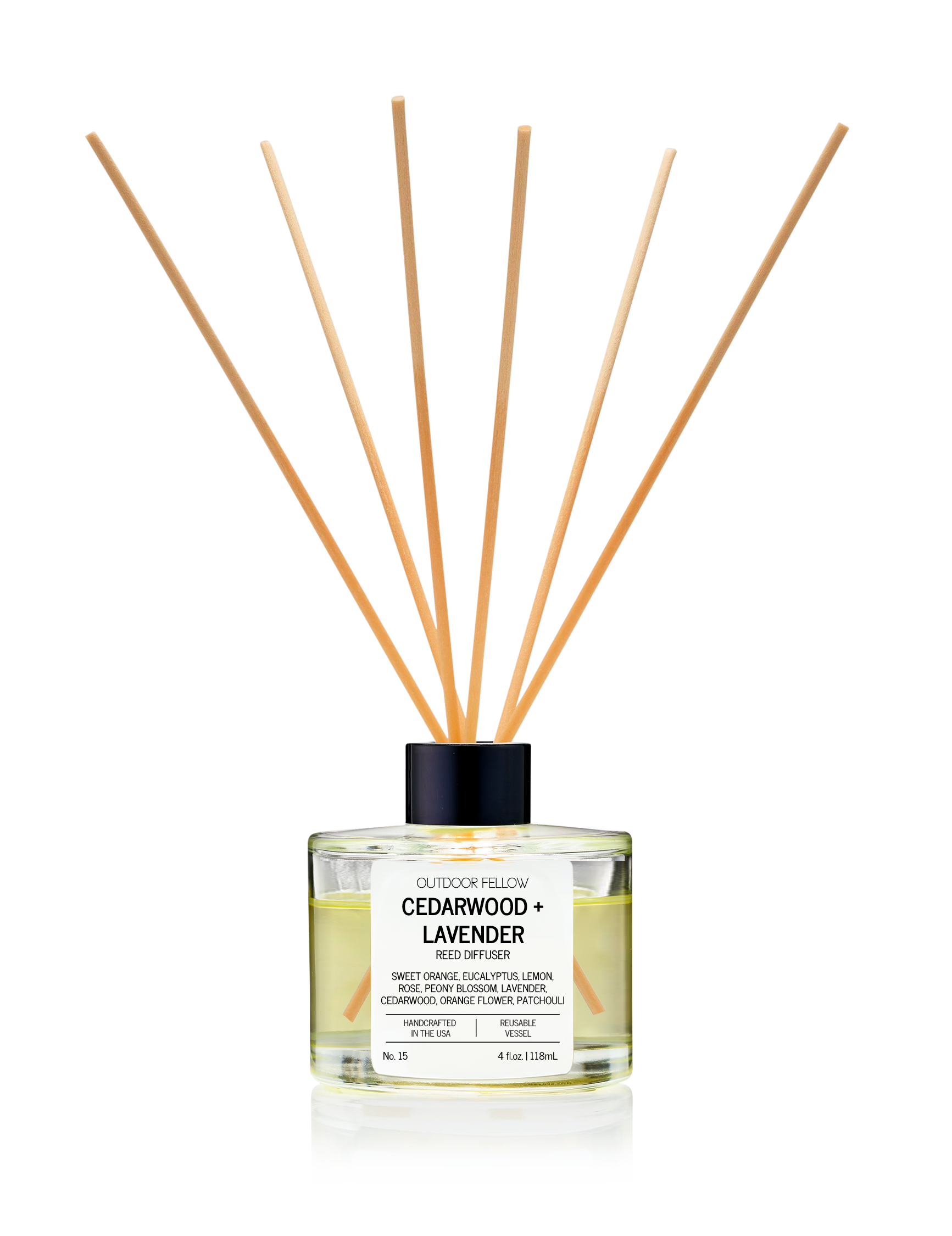 Cedarwood and Lavender Reed Diffuser - My American Goods