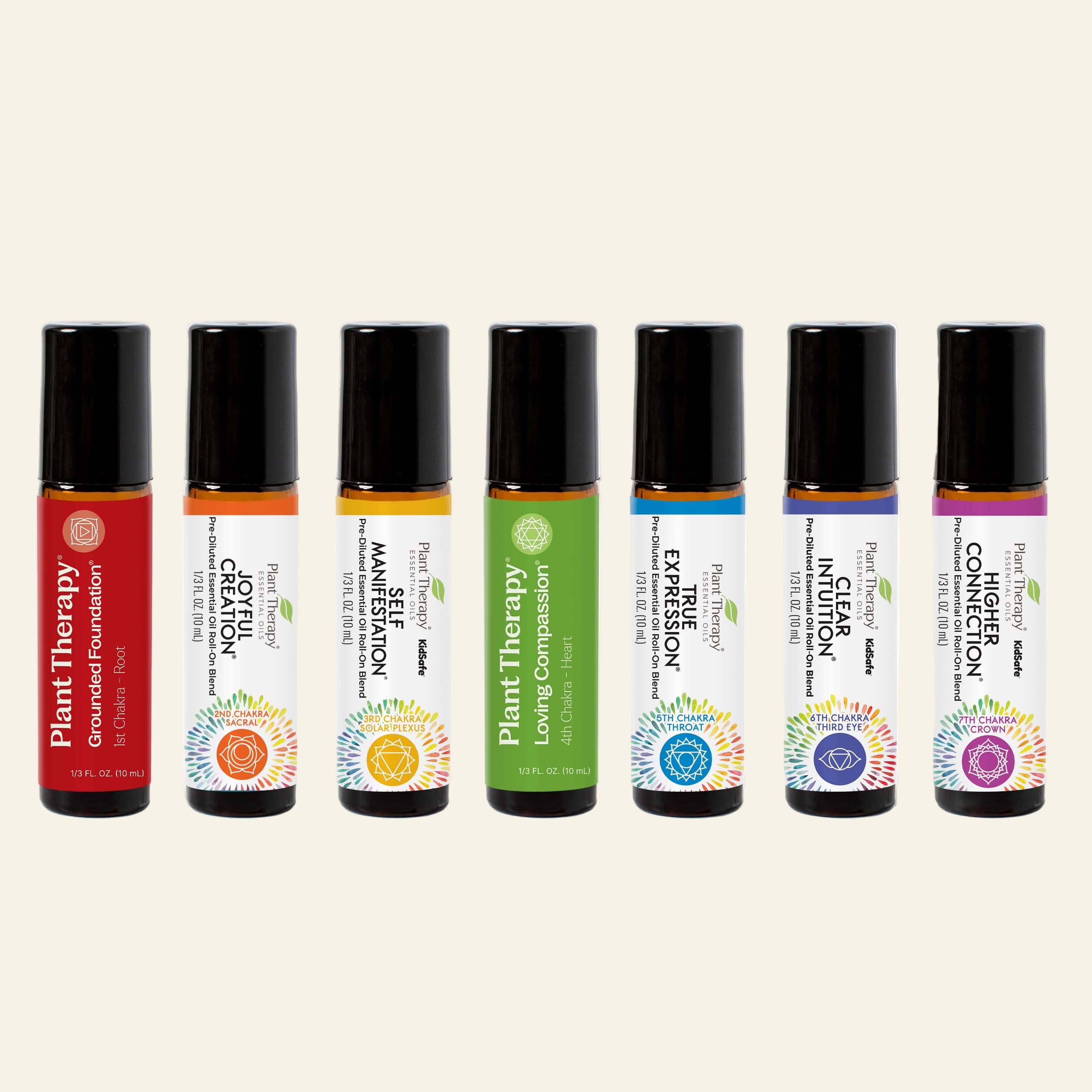 Chakra Blends Essential Oil Roll-On Set - My American Goods