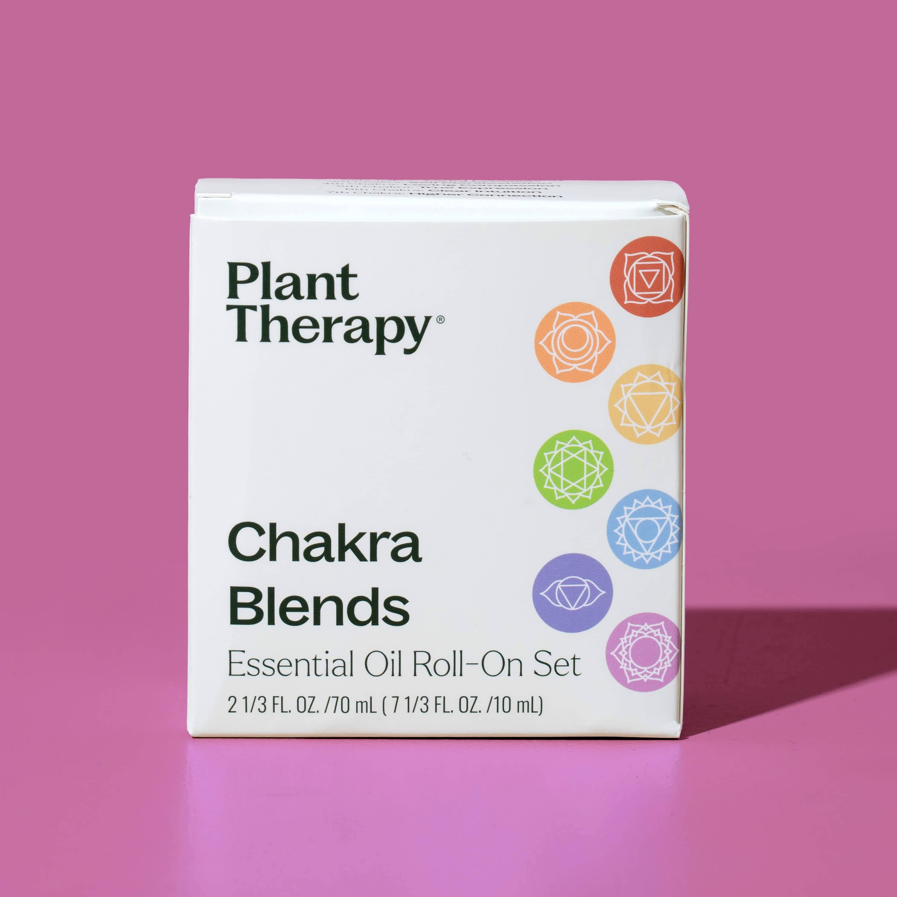 Plant Therapy Essential Oil Chakra Blends Essential Oil Roll-On Set