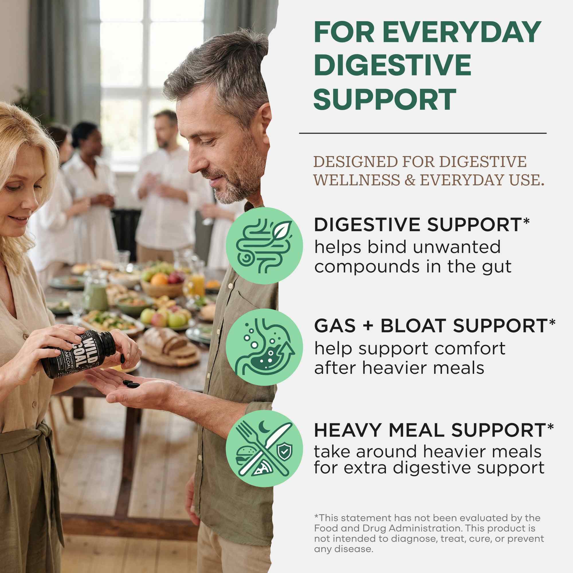 Activated Charcoal Capsules – 100% Organic Coconut Shells