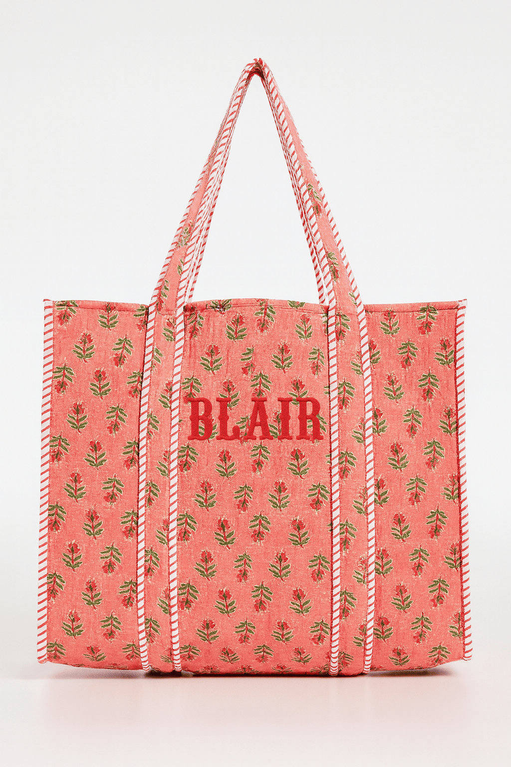 Erin Donahue Tice Tote Bag Pink Field Tote