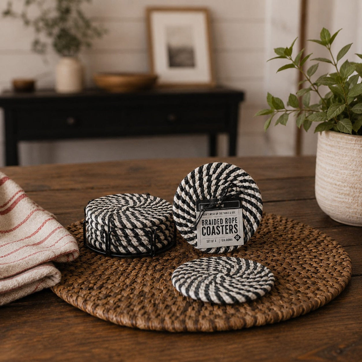 Gia Roma Coaster Fall Fabric Coasters
