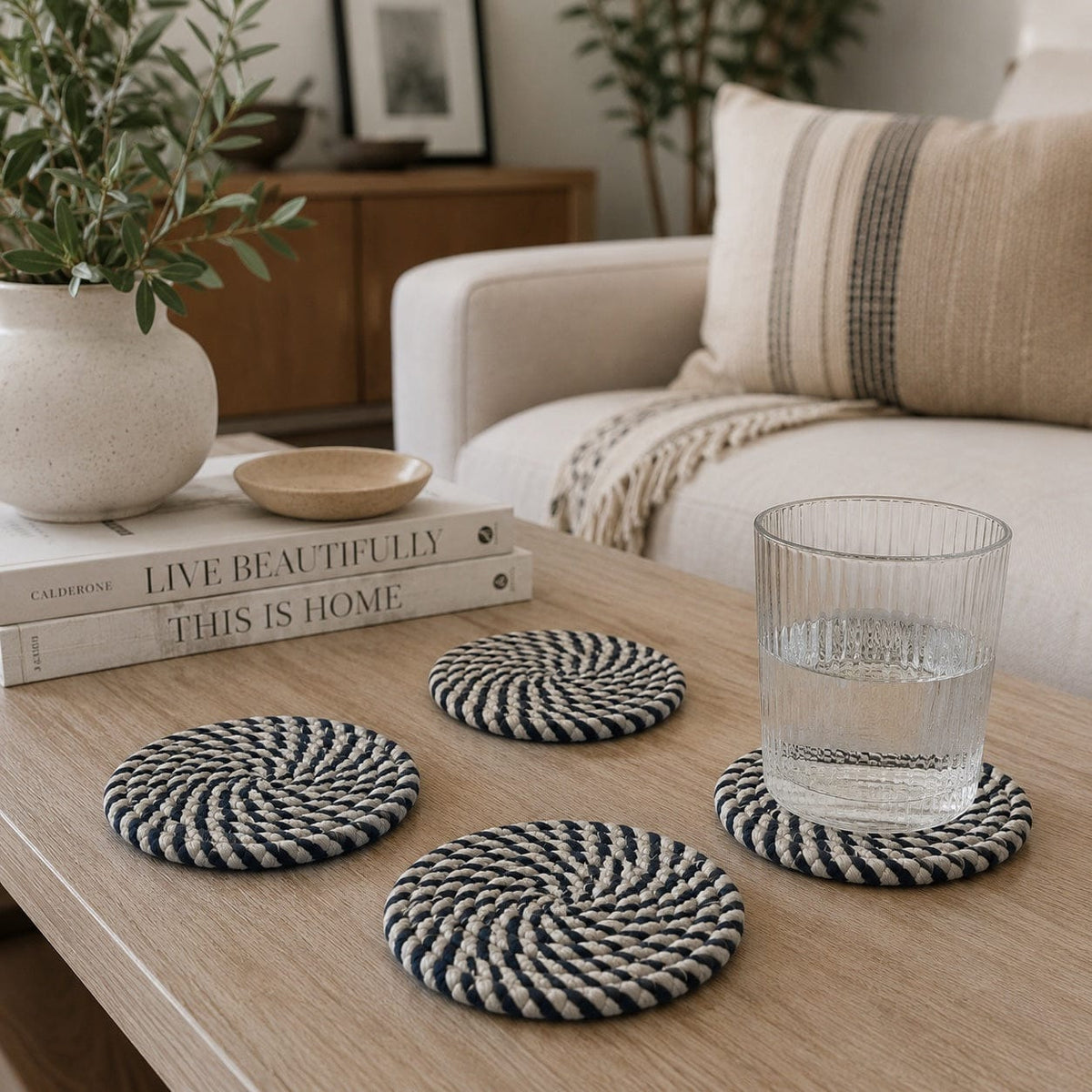 Gia Roma Coaster Fall Fabric Coasters