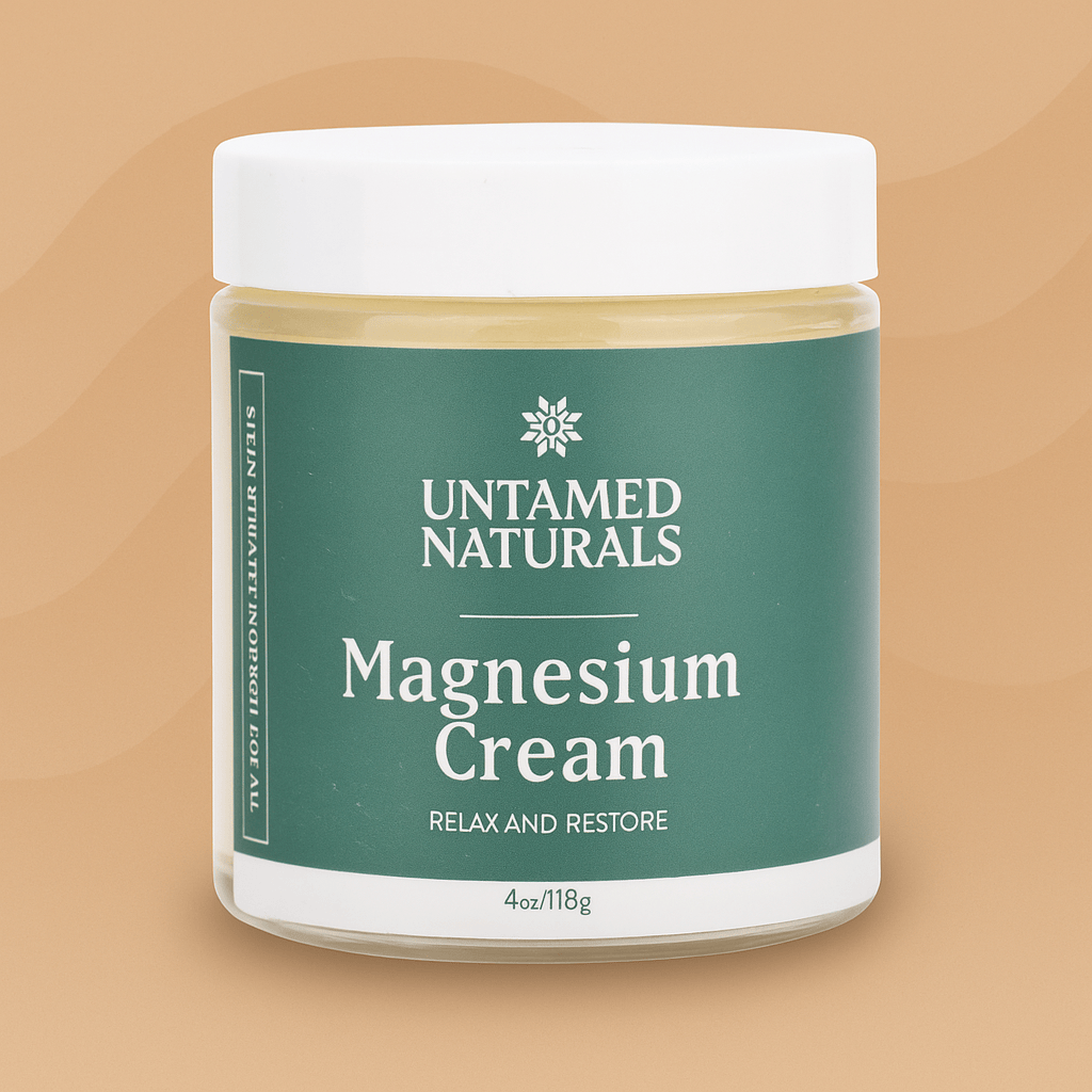 UnTamed Naturals All Products Magnesium Cream with Menthol