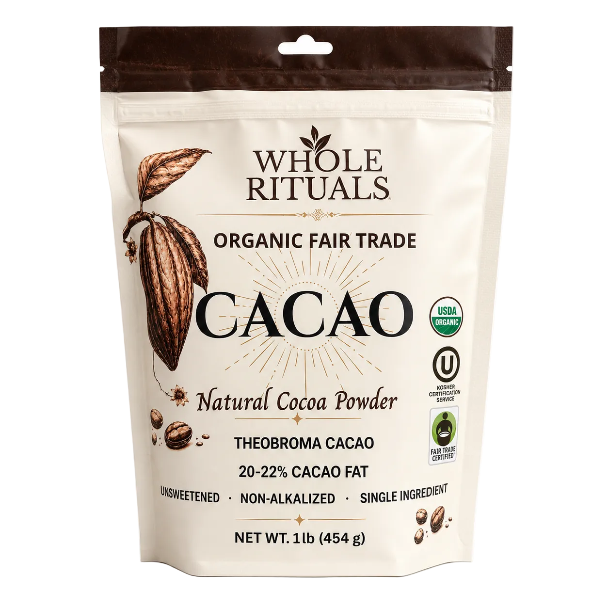 Organic Cacao Powder 1 lb
