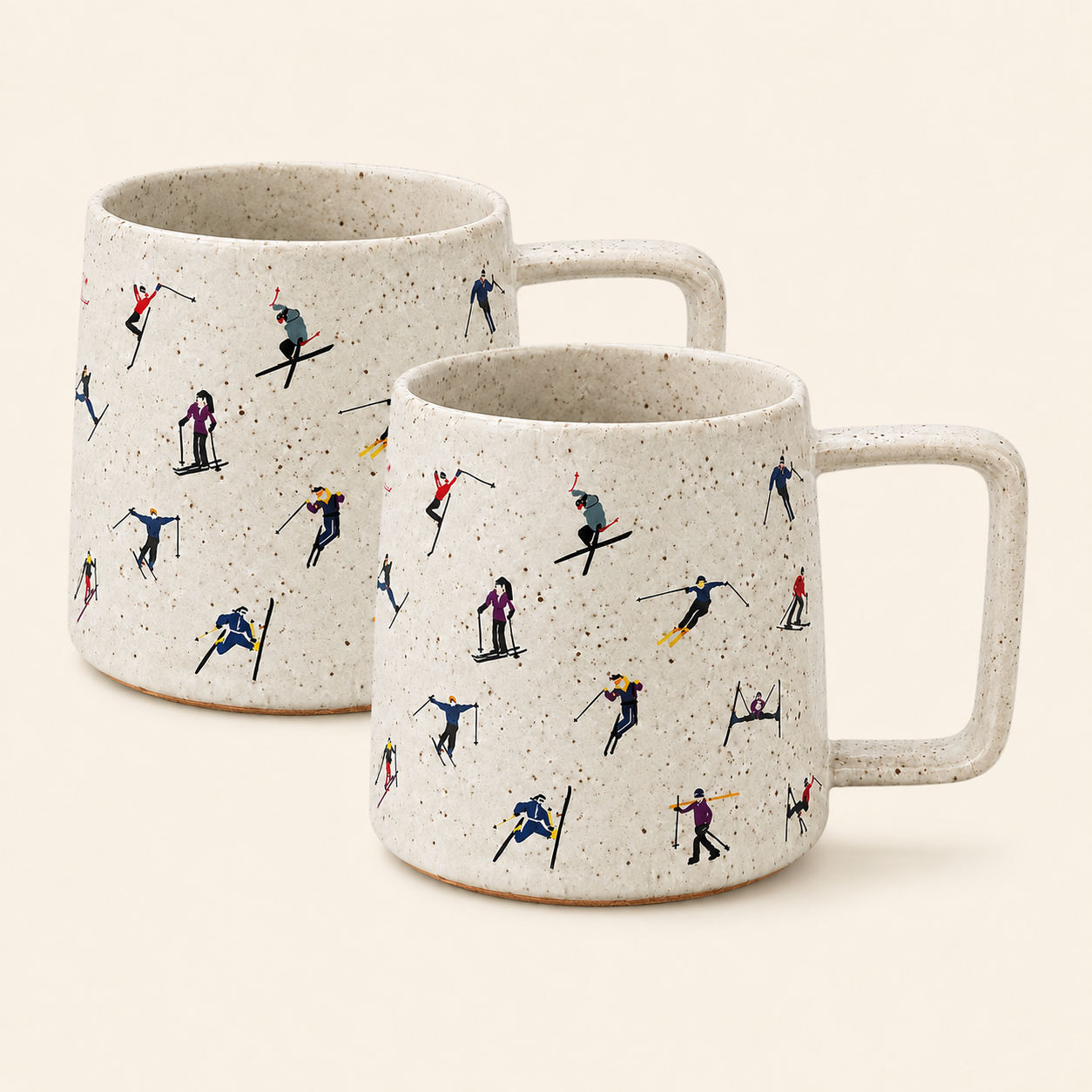 Ski Adventure Mug: Embrace the Slopes