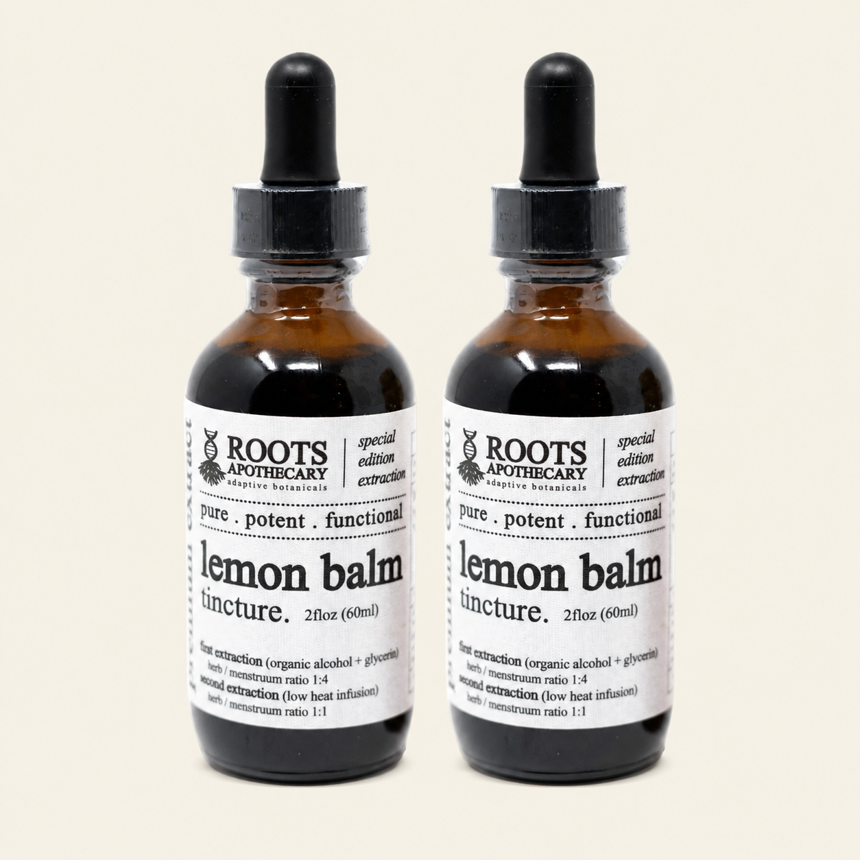 Organic Lemon Balm Herbal Tincture