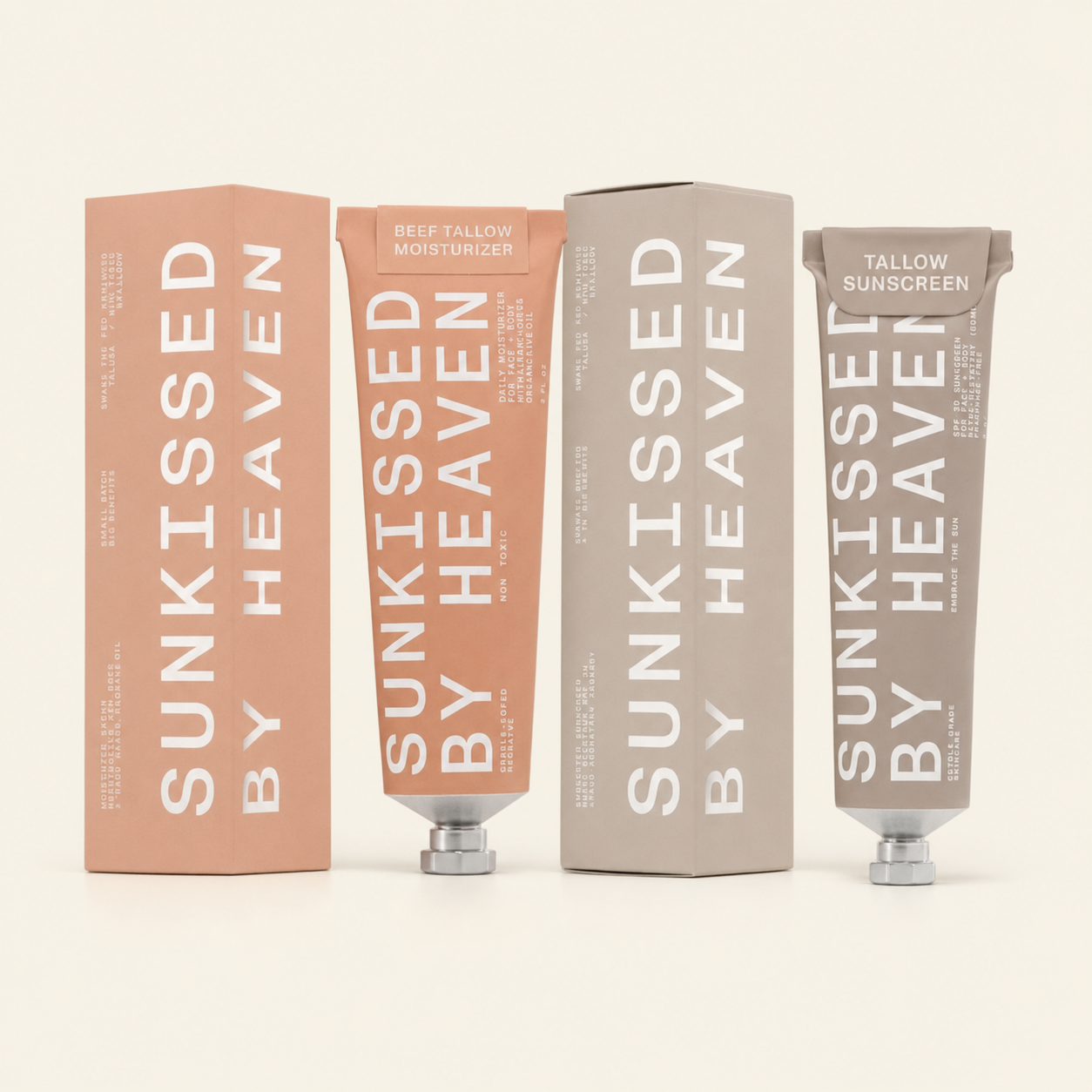 Sunkissed By Heaven Daily Tallow Duo โ SPF 50 + Moisturizer