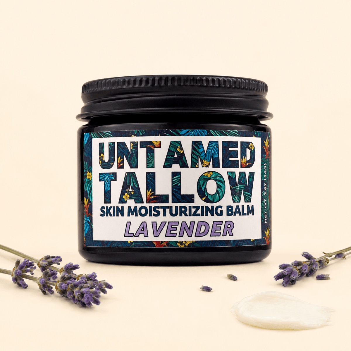 Untamed Tallow Skin Care Untamed Tallow Lavender Skin Moisturizing Balm - 2oz
