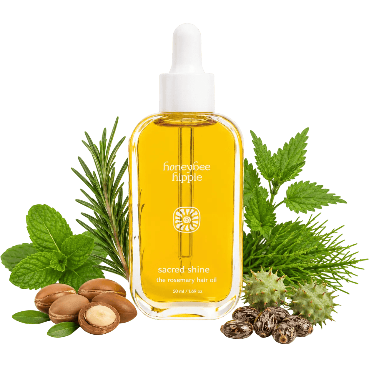 Honeybee Hippie Hair Oil Sacred Shine Hair Oil