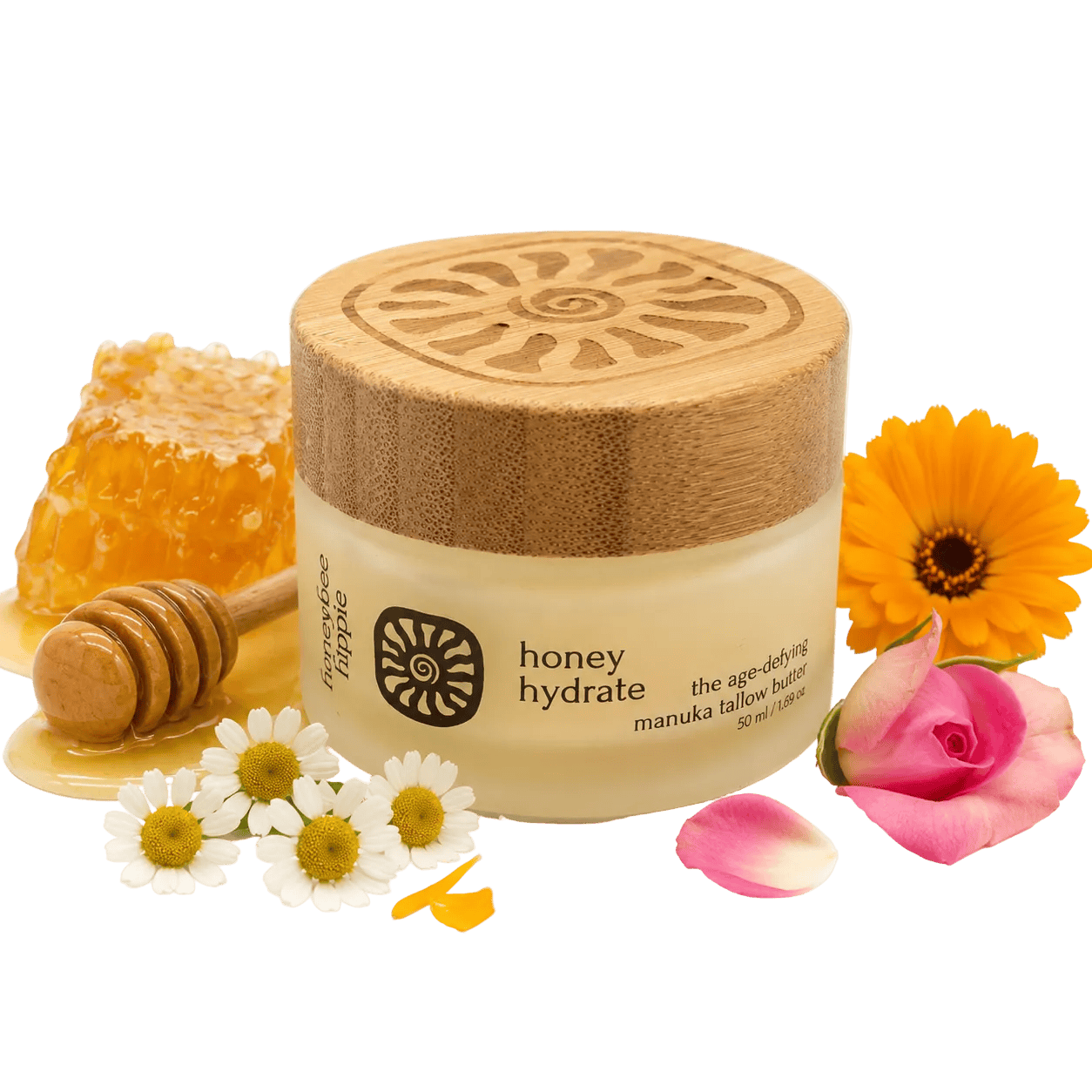 Honeybee Hippie Tallow butter Honey Hydrate