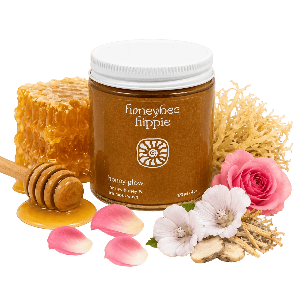 Honeybee Hippie Face Wash Honey Glow