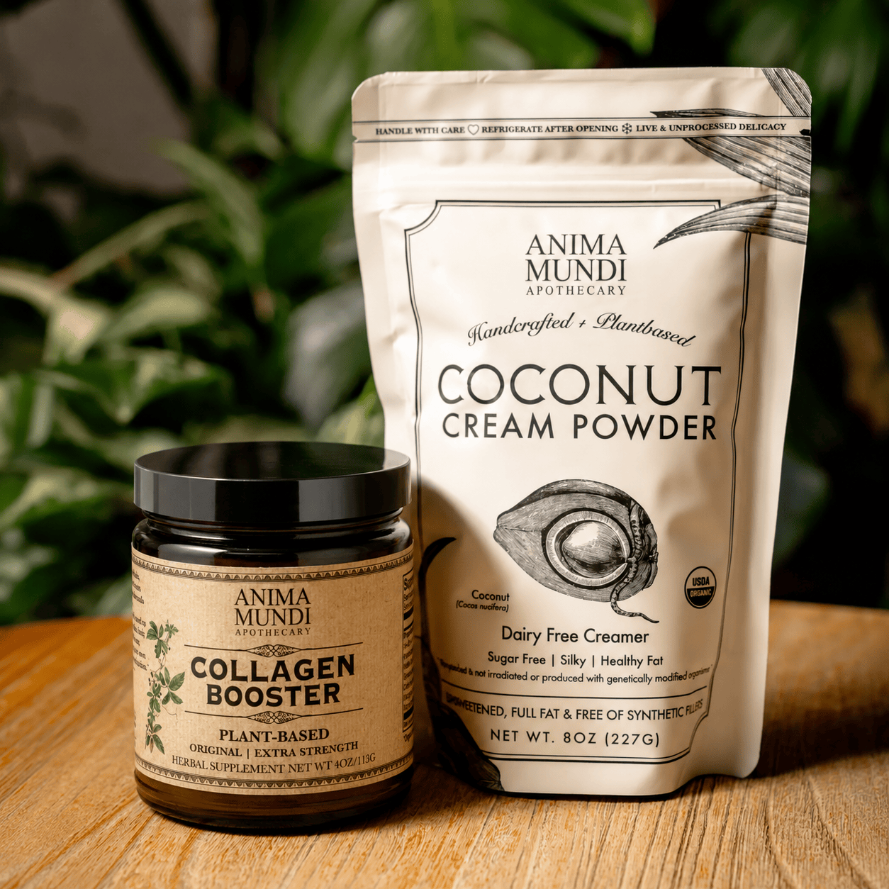Anima Mundi Herbal supplements Collagen + Creamer | BUNDLE