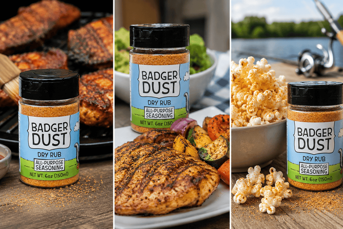 Honey Badgers Bee Farm Badger Dust All-Purpose Seasoning