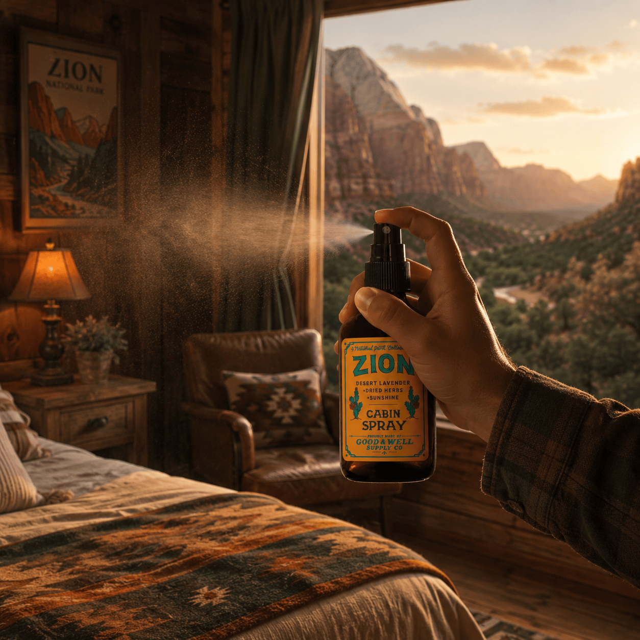 Good & Well Supply Co Cabin Spray Zion Cabin Spray