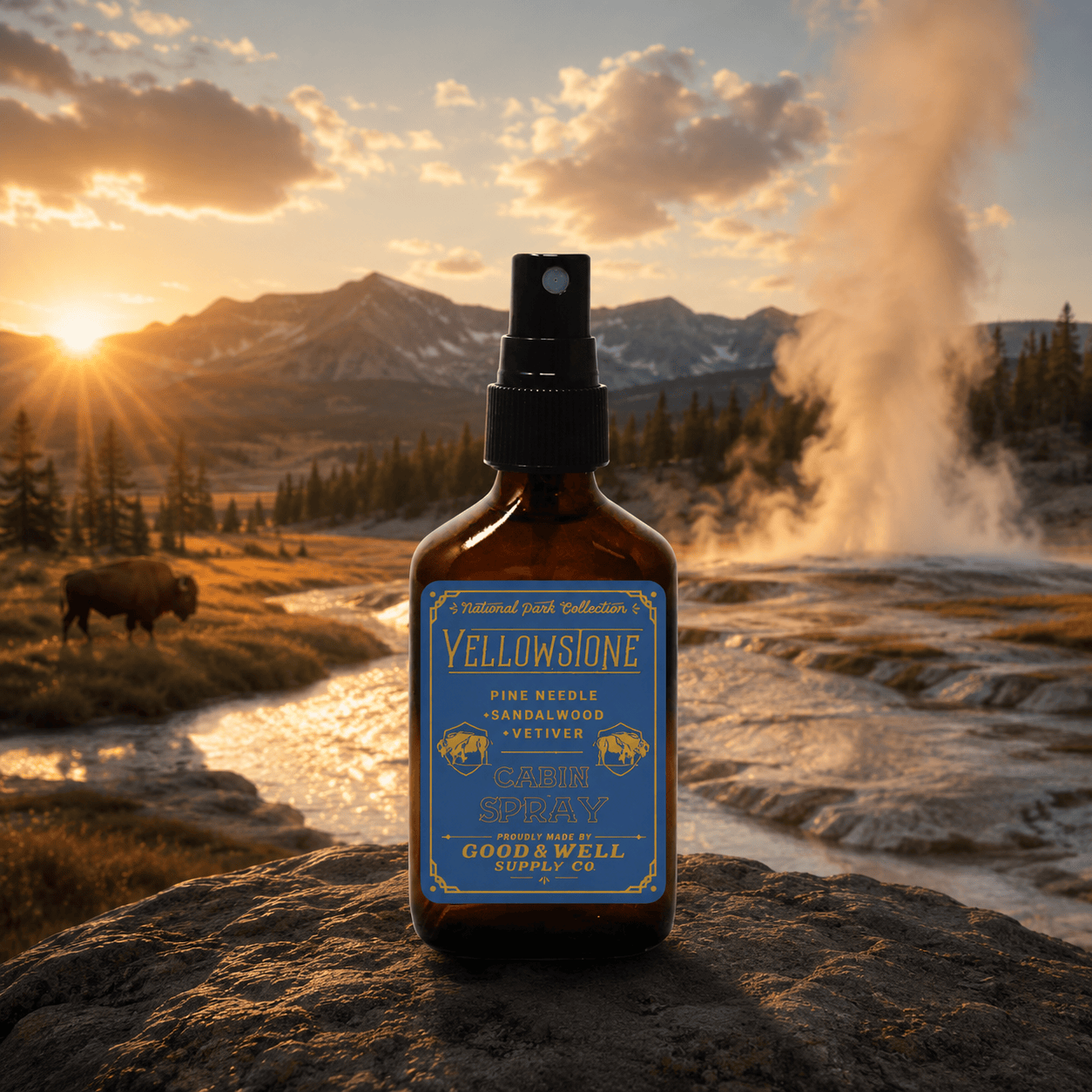 Good & Well Supply Co Cabin Spray Yellowstone Cabin Spray