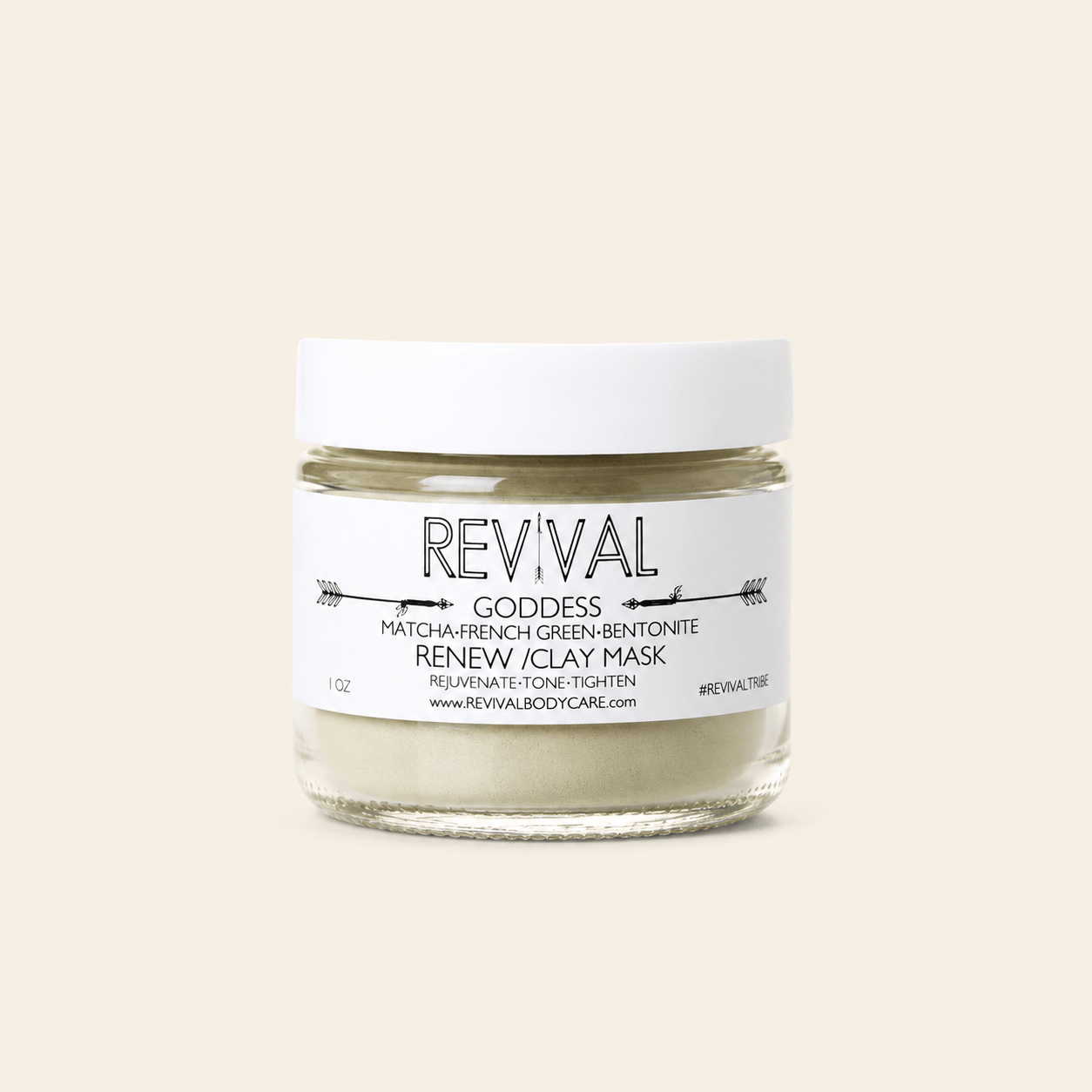Revival Body Care FACE MASK Goddess Clay Mask Renew