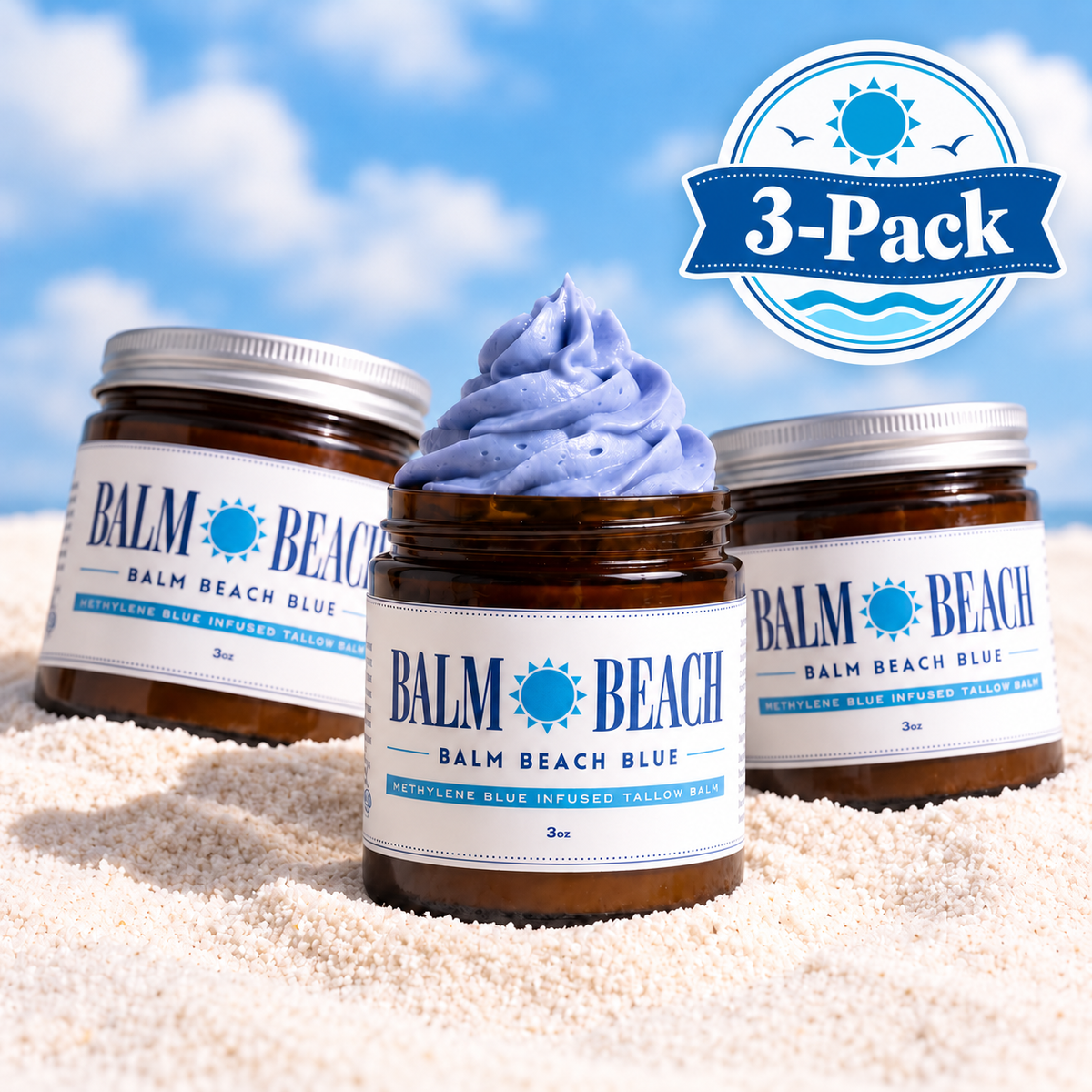 Methylene Blue Tallow Balm