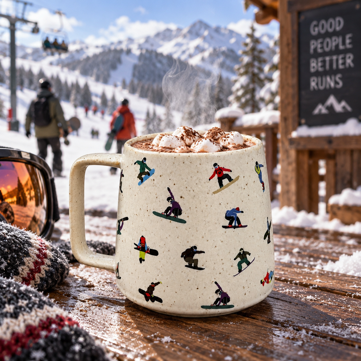 Snowboarder Bliss Mug