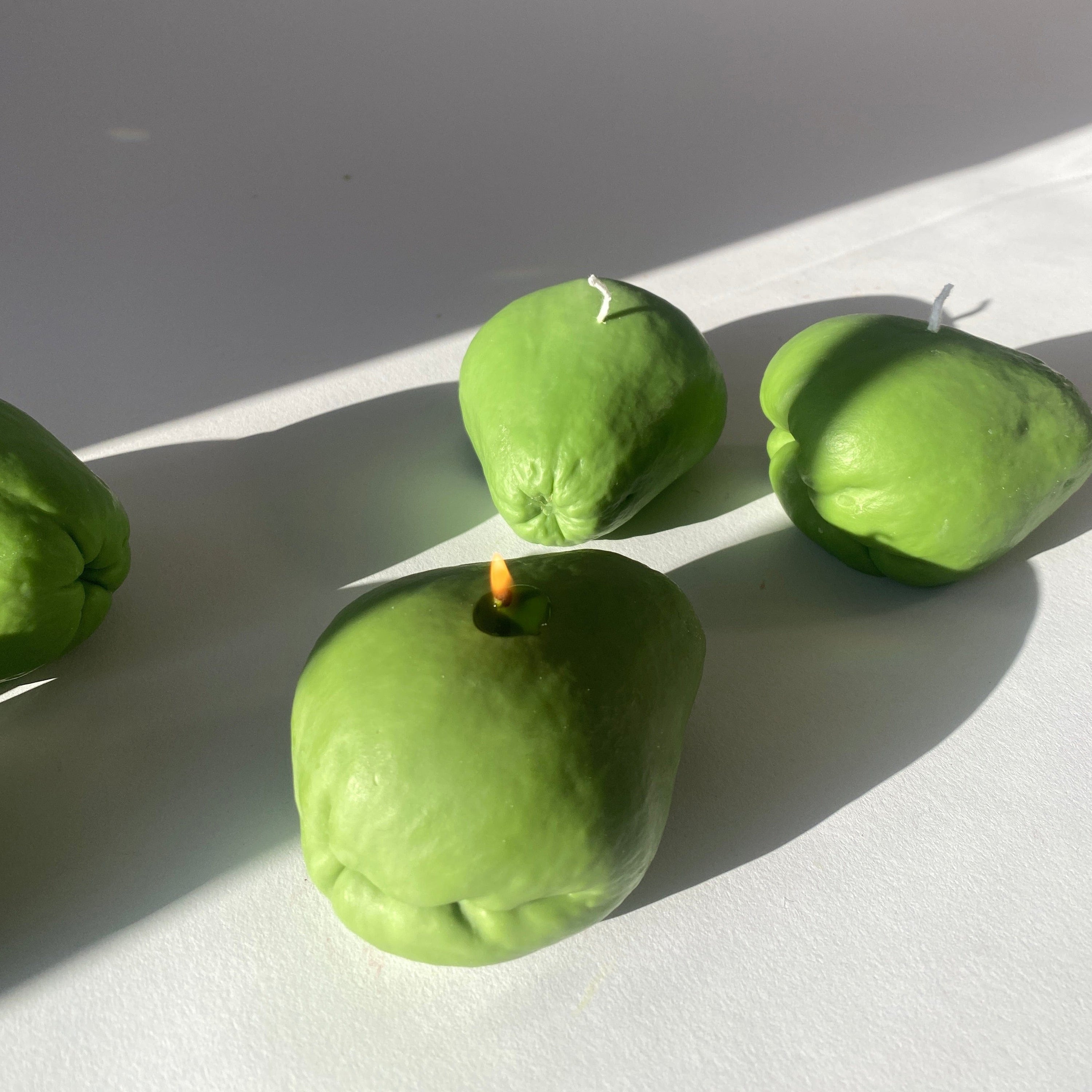 Scandles Farmers Markets Green / Citrus / Single Chayote Chayote Squash Candle