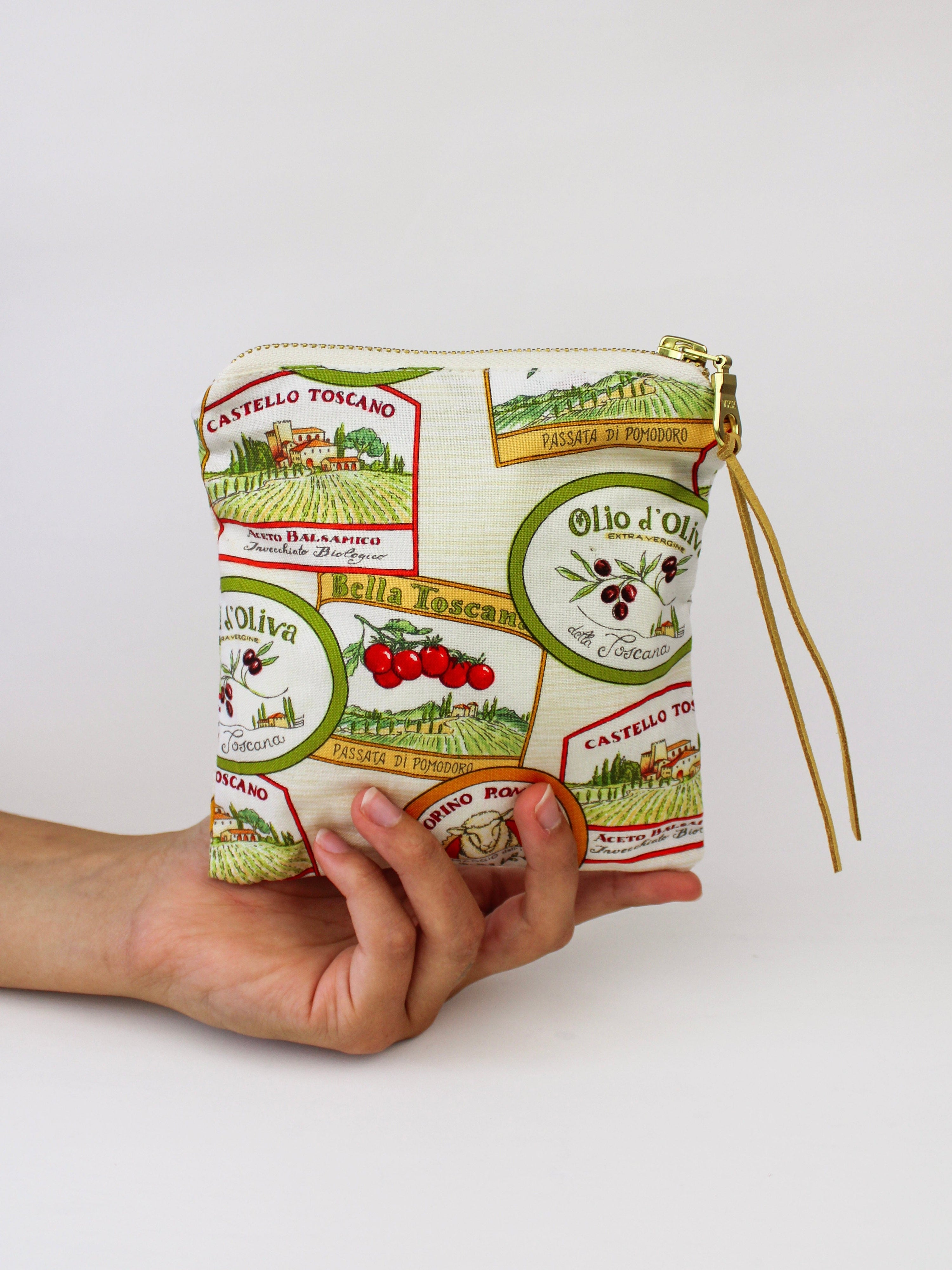 Ash & Rose coin purse Che Buono Square Zip Pouch