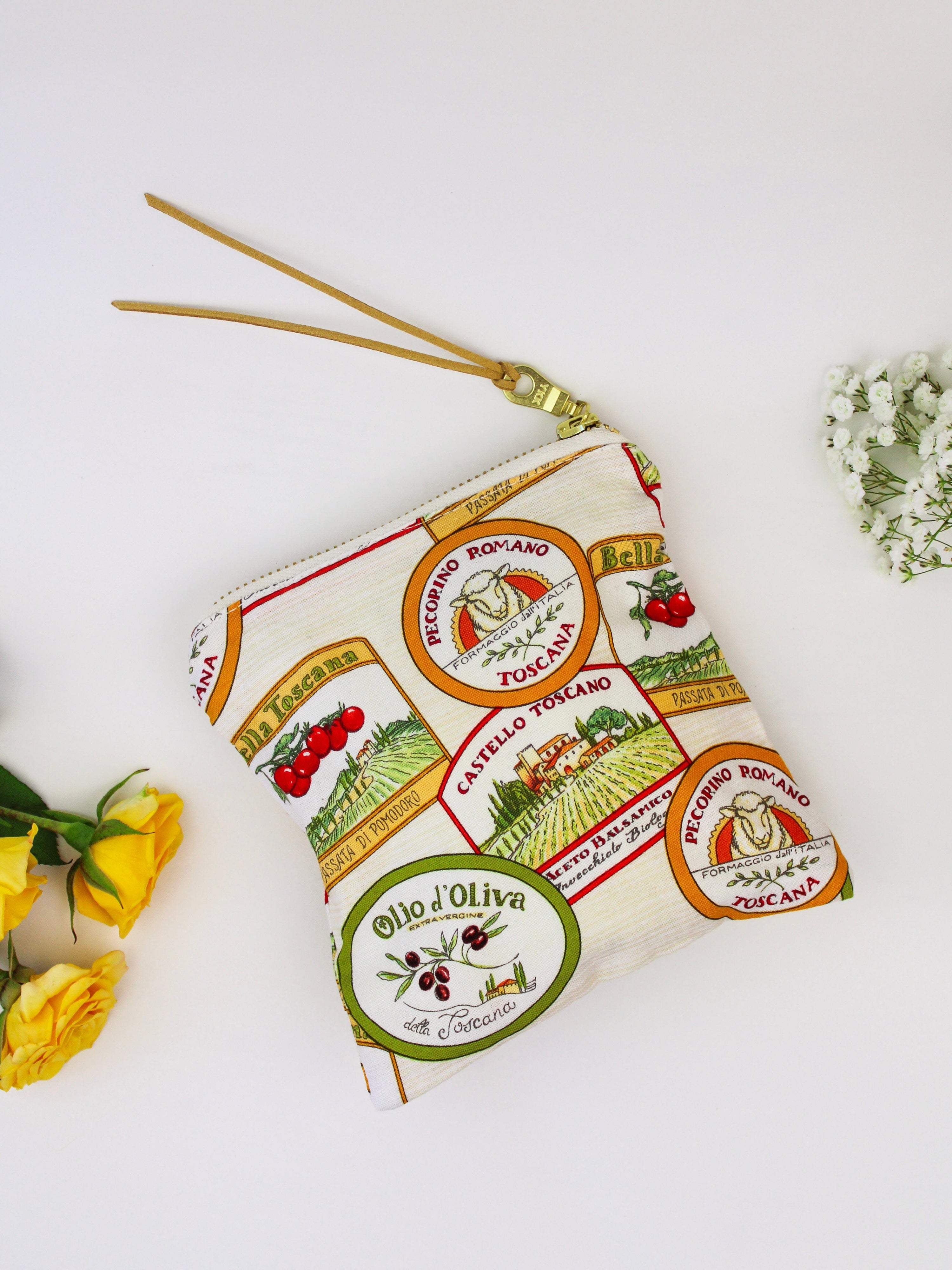 Ash & Rose coin purse Che Buono Square Zip Pouch