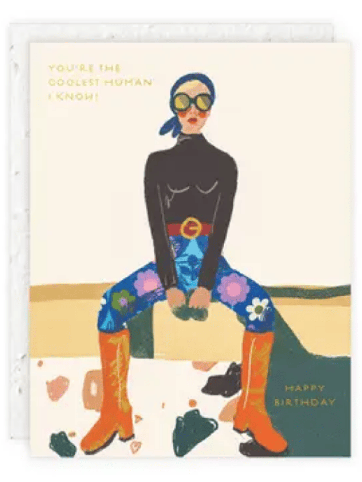 Chic - Seeded Birthday Card - My American Goods