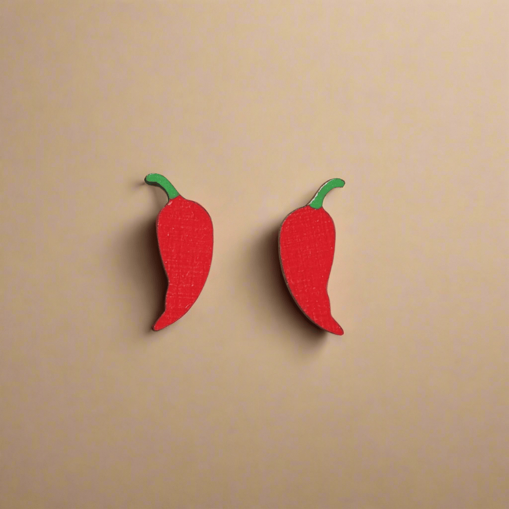 Chili Pepper Studs - My American Goods
