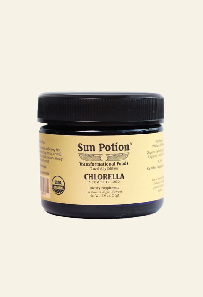Sun Potion Adaptogen 23 grams Chlorella (Organic) - Travel Ally Edition