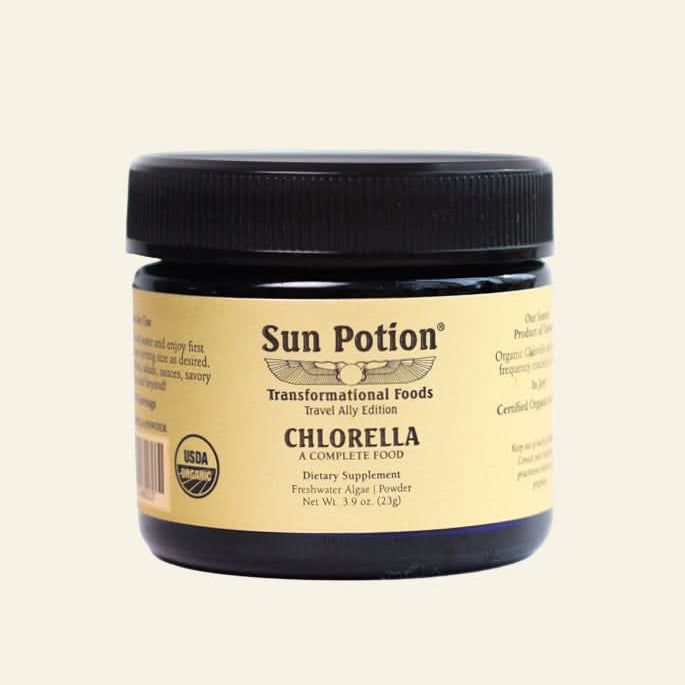 Sun Potion Adaptogen 23 grams Chlorella (Organic) - Travel Ally Edition