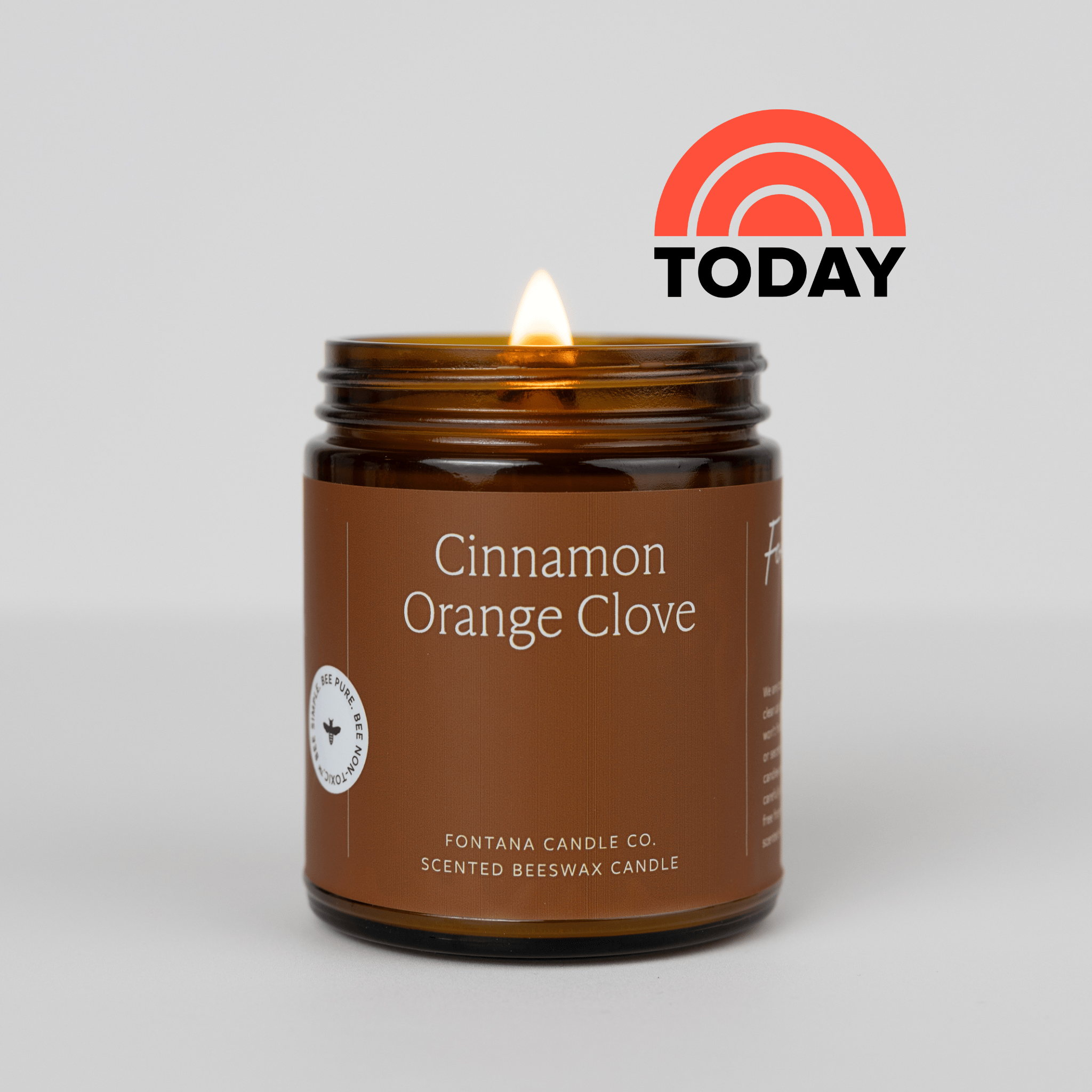 Fontana Candle Co Candles Jar Candle Cinnamon Orange Clove Jar Candle