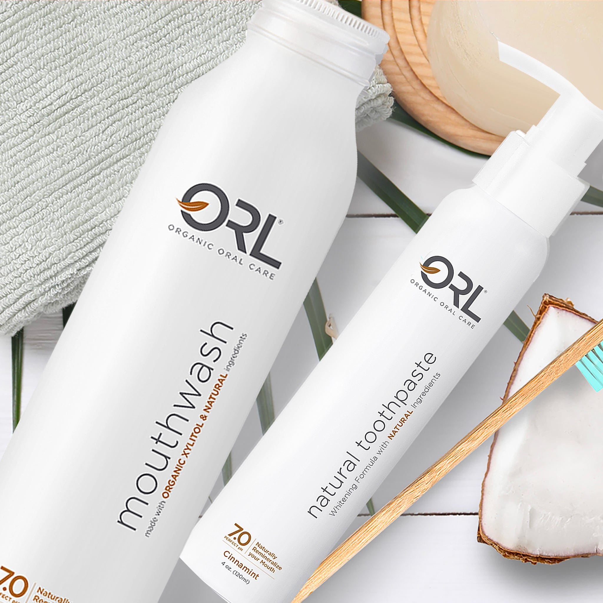 ORL Bundle Cinnamint Bundle - Toothpaste & Mouthwash Combo