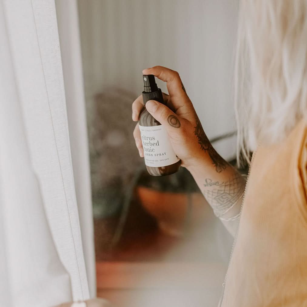 Citrus Herbed Tonic Linen Spray - My American Goods