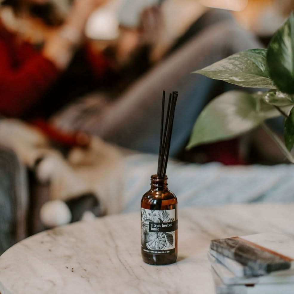 Citrus Herbed Tonic Reed Diffuser - My American Goods