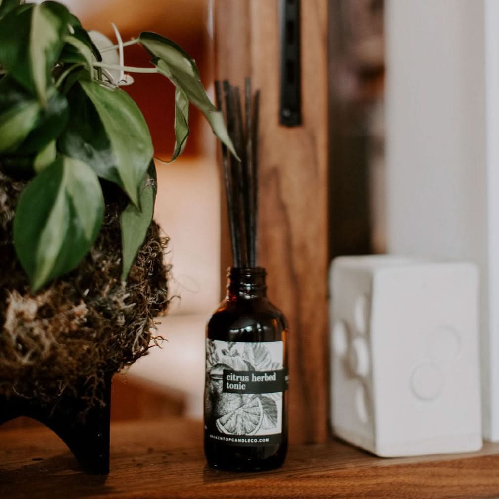 Broken Top Brands Reed Diffuser Citrus Herbed Tonic Reed Diffuser