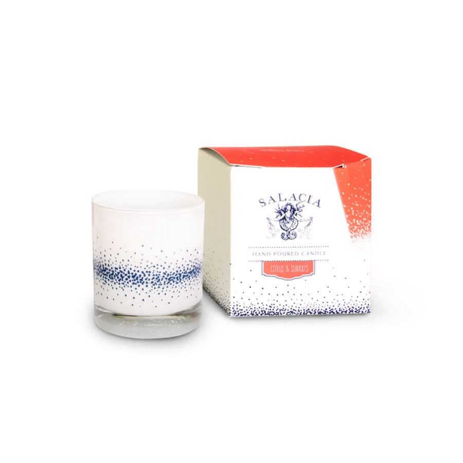 Salacia Salts Candles Citrus & Sunrays Hand-Poured Soy Blend Candle