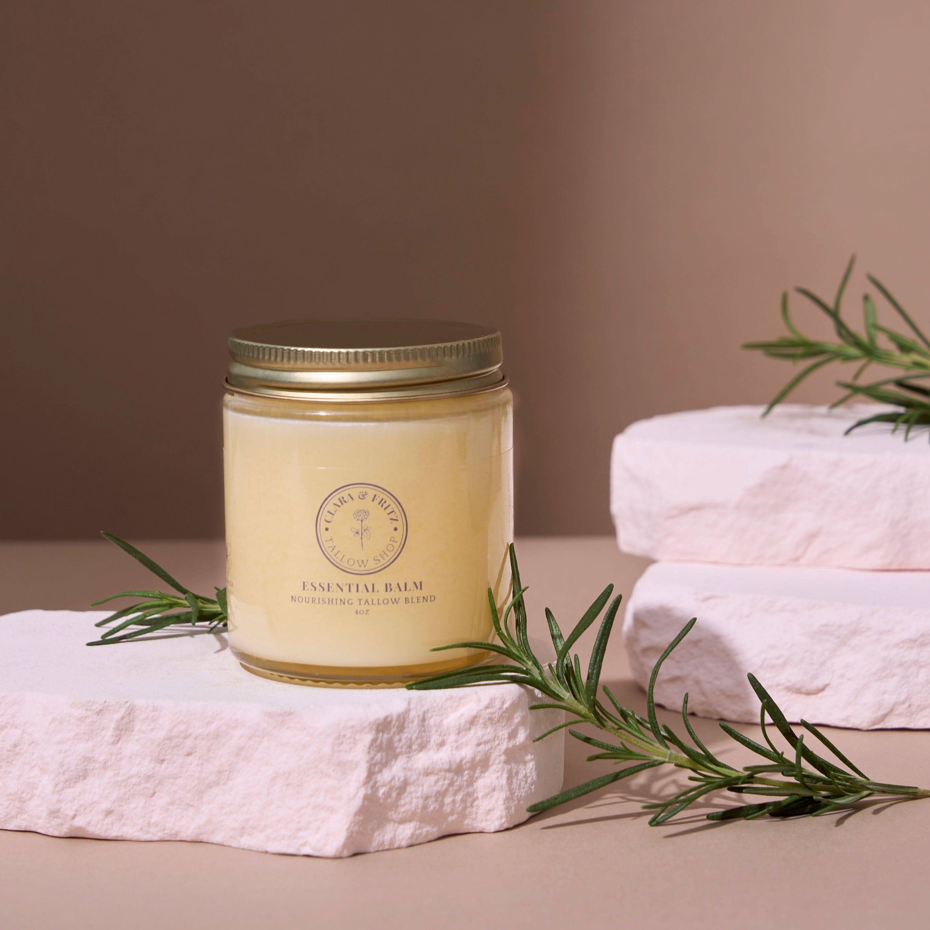 Clara & Fritz Tallow Shop Lotion & Moisturizer Clara & Fritz Essential Tallow Balm | 4 oz