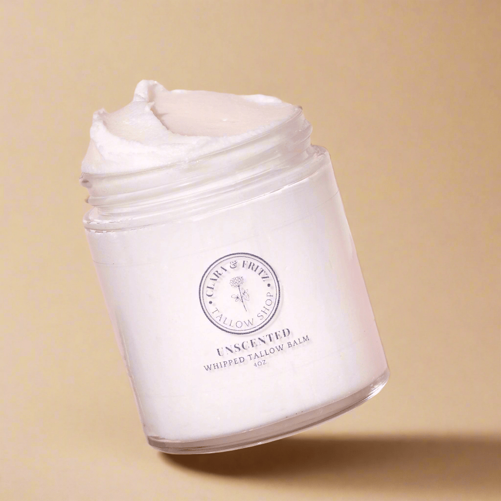 Clara & Fritz Tallow Shop Lotion & Moisturizer Clara & Fritz Unscented Whipped Tallow Balm (unlisted)