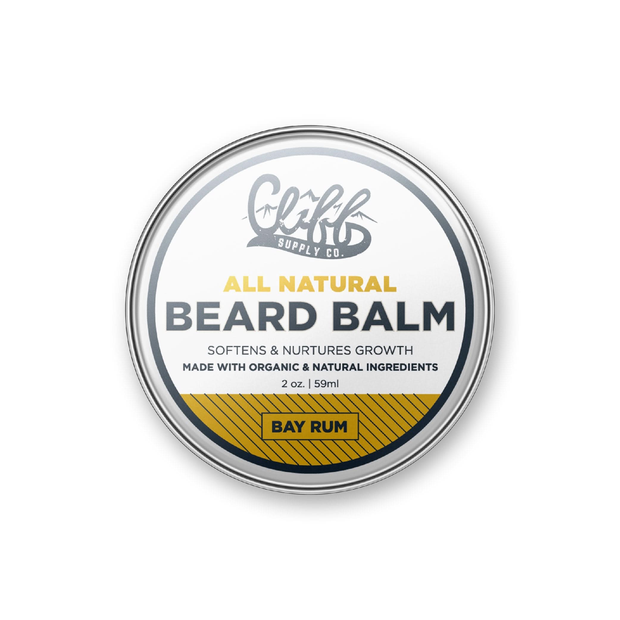 Cliff Supply Beard Balm Beard Balm Puck - Bay Rum