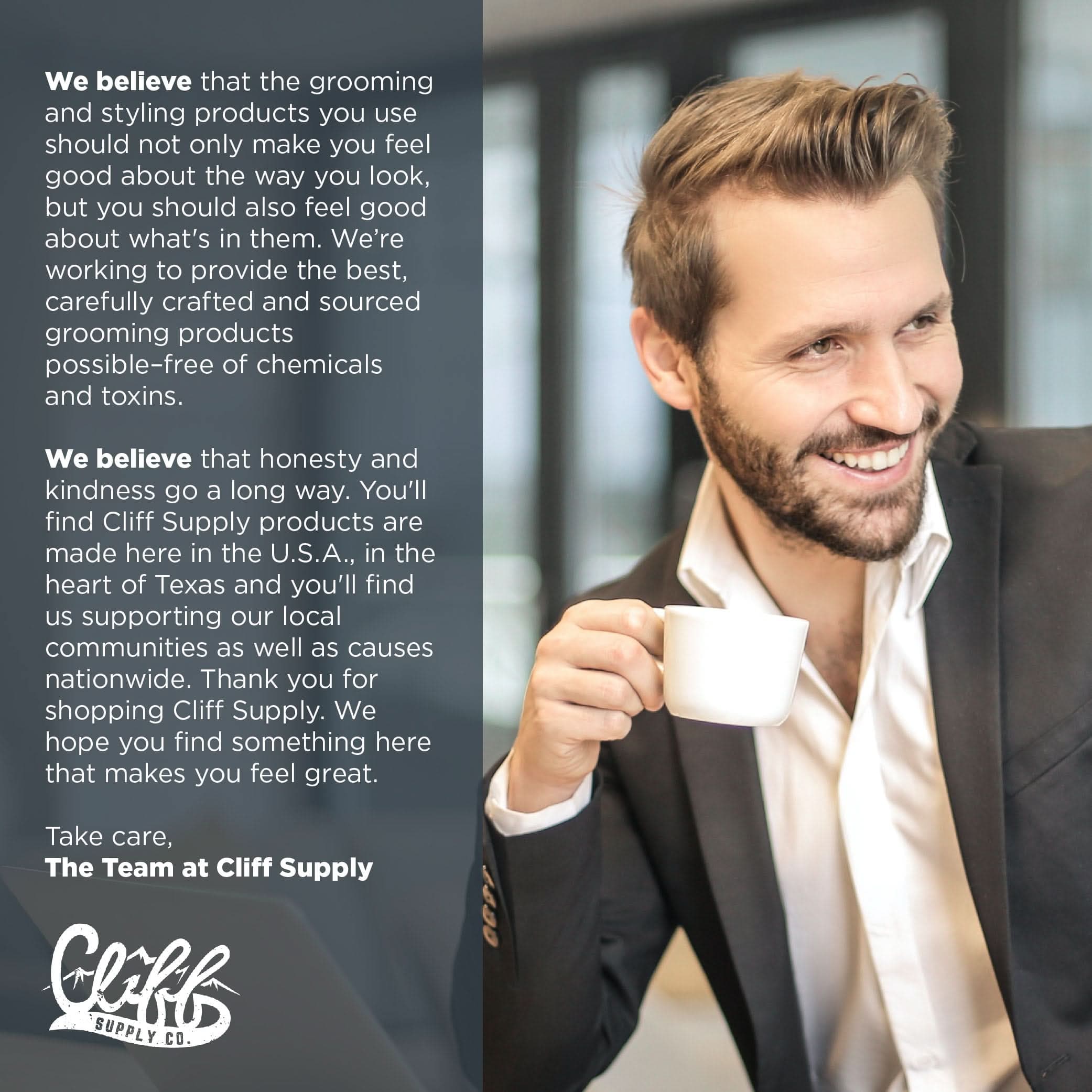 Cliff Supply Beard Balm Beard Balm Puck - Cedar Musk