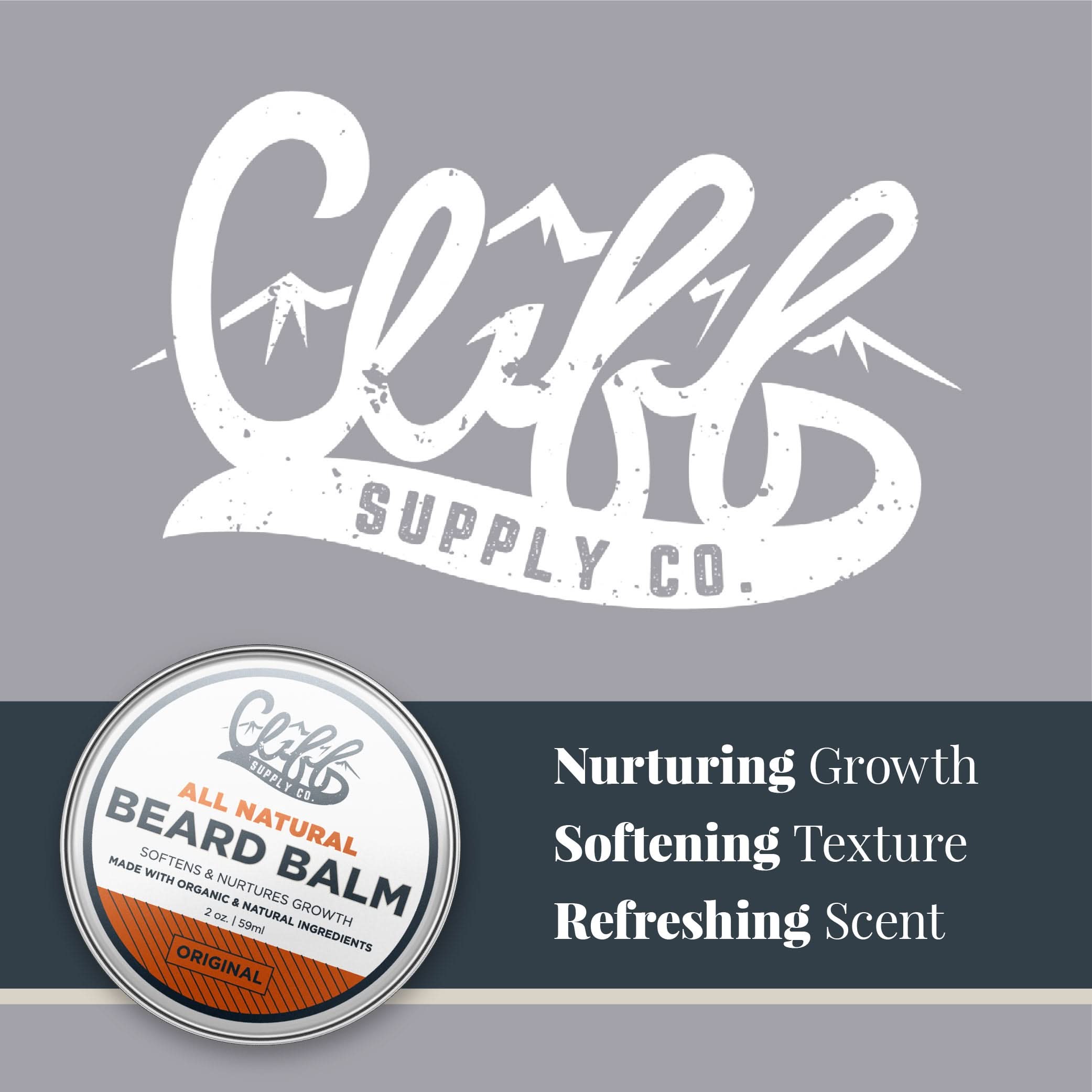Beard Balm  Puck - Original Scent - My American Goods