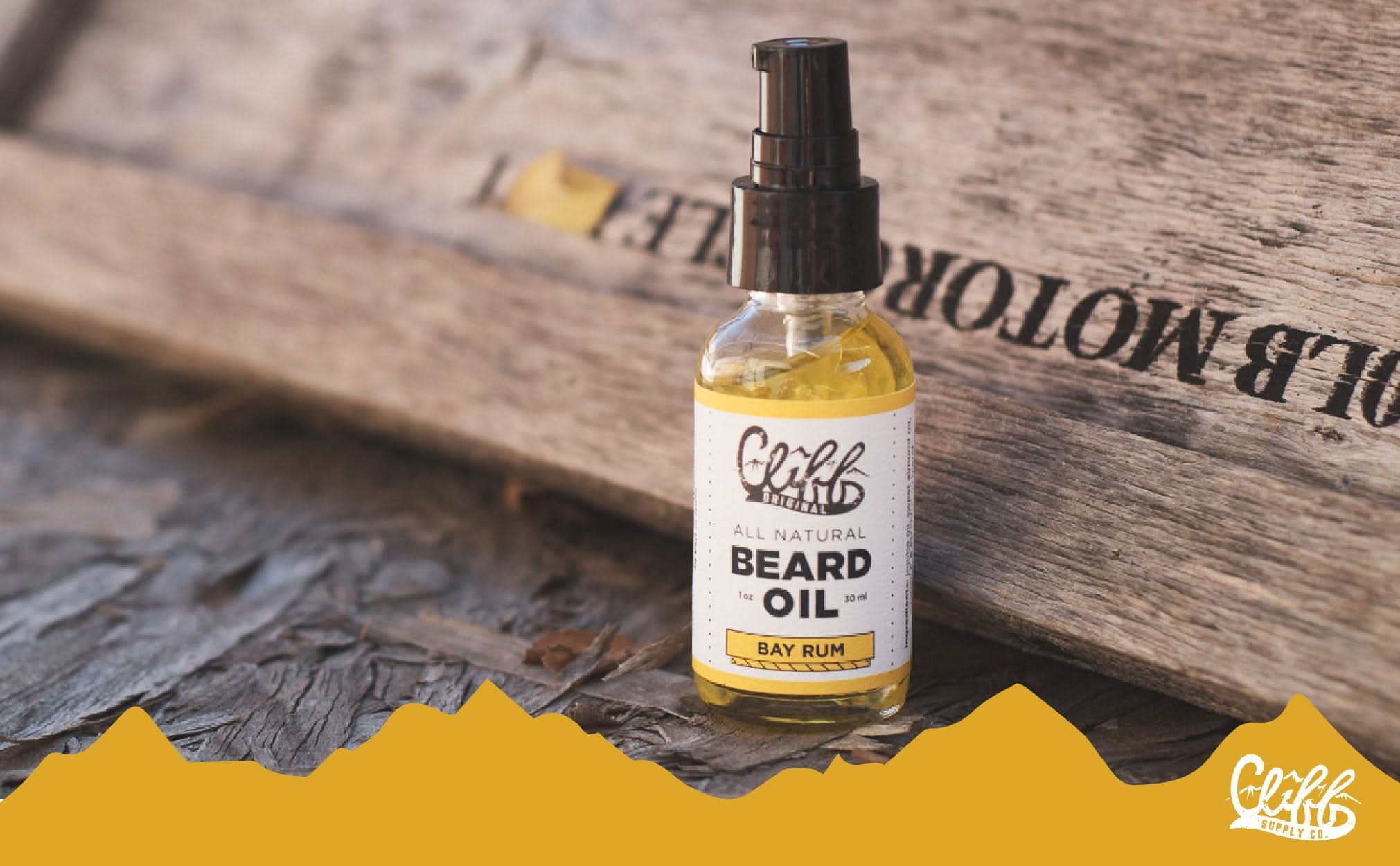 Cliff Supply Beard Oil Beard Oil - Bay Rum
