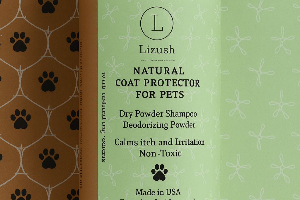 Lizush Health & Beauty Natural Coat Protector for PETS - Powder