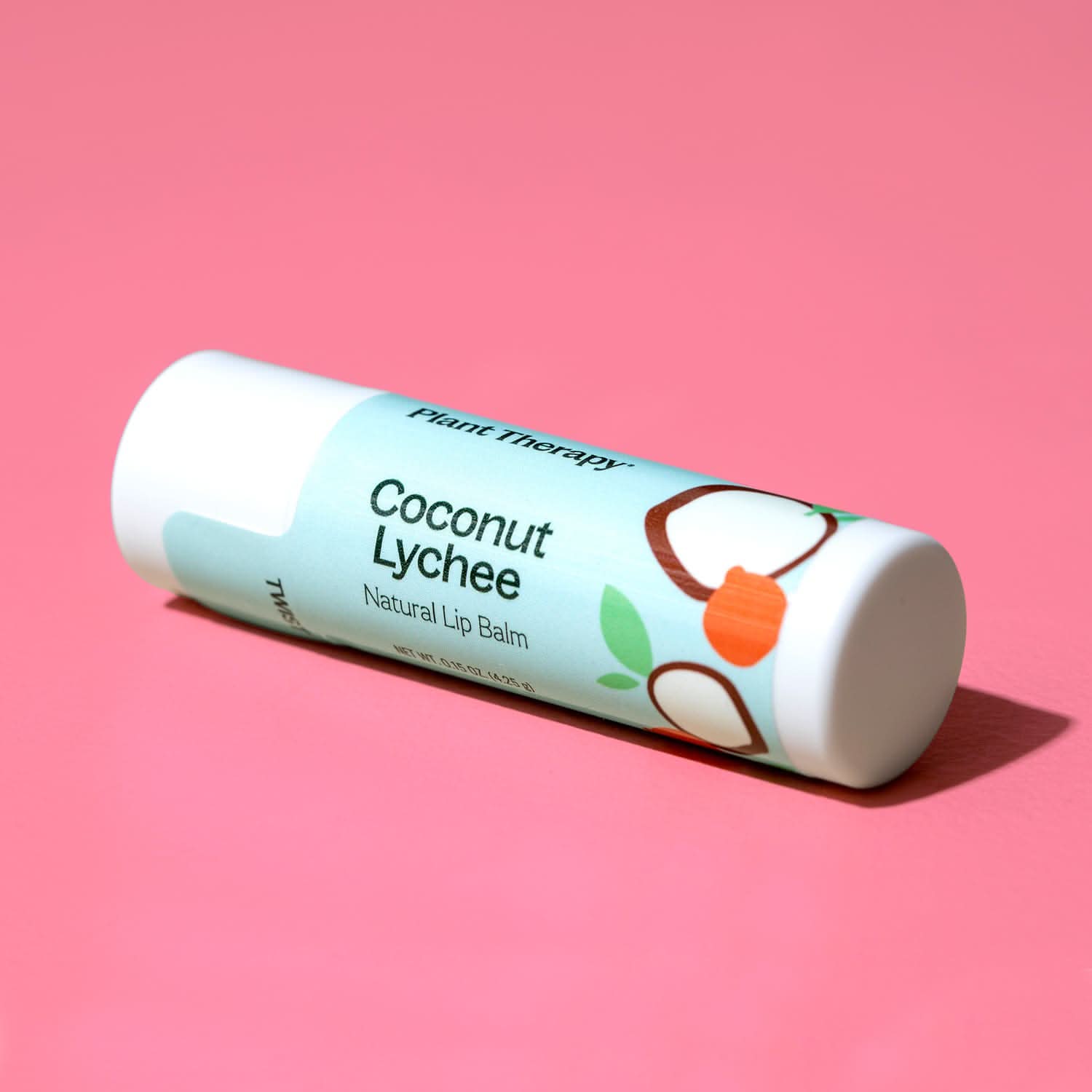 Plant Therapy Hair & Skin Care Coconut Lychee Natural Lip Balm